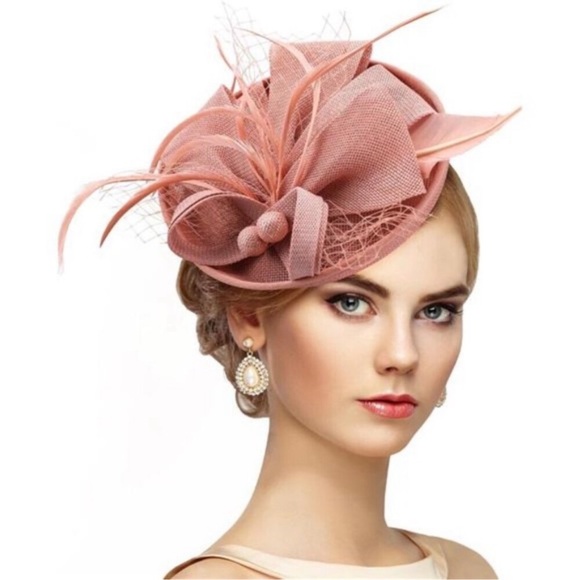 Fascinator Tea Party Hat - Derby Pillbox Kentucky Hat for Women new main image 5